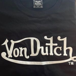 Brand new Von Dutch shirt (size medium) tag accidentally Took it off